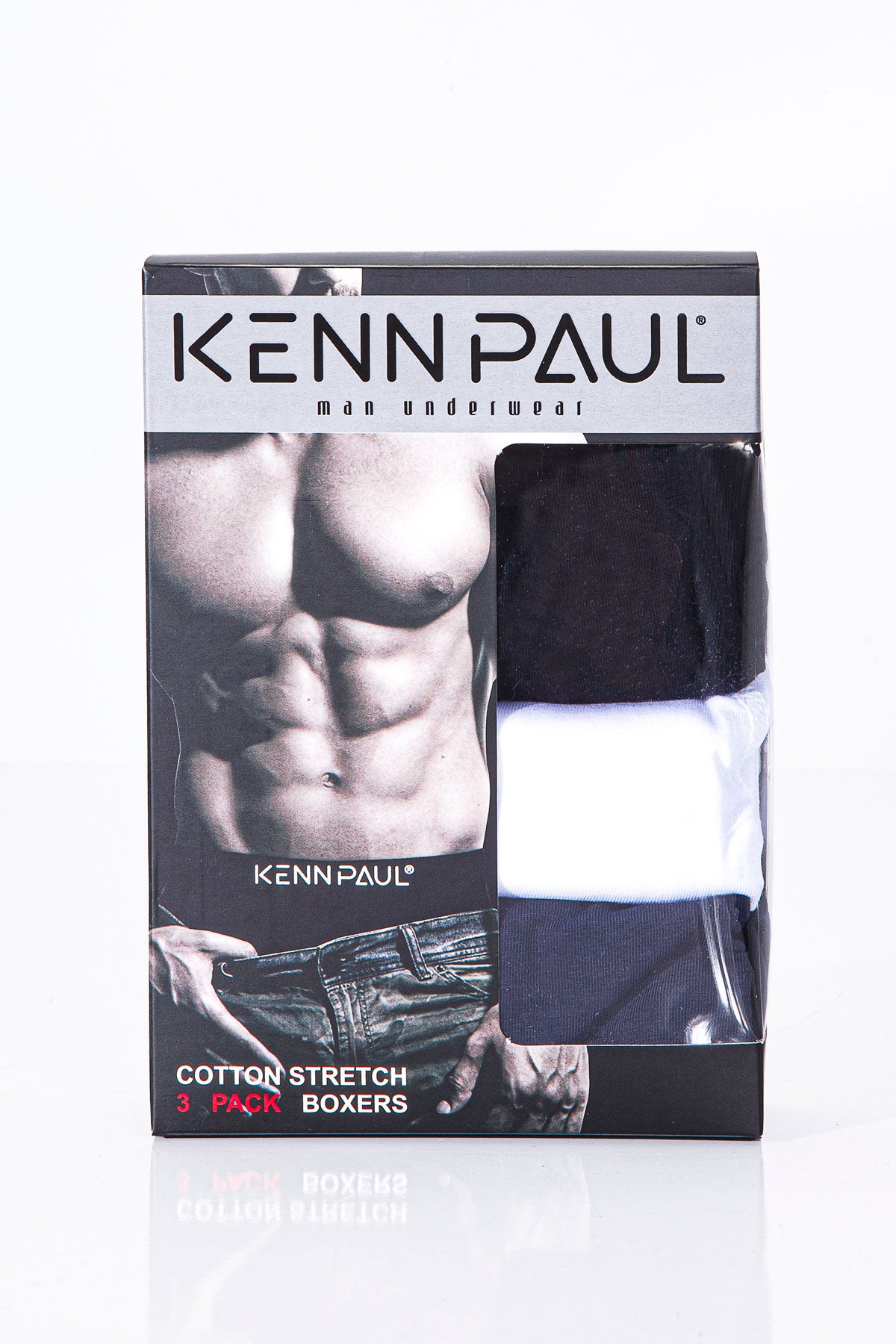 Kenn Paul - Essential Comfort Boxer Briefs (3 Boxers in One Box)