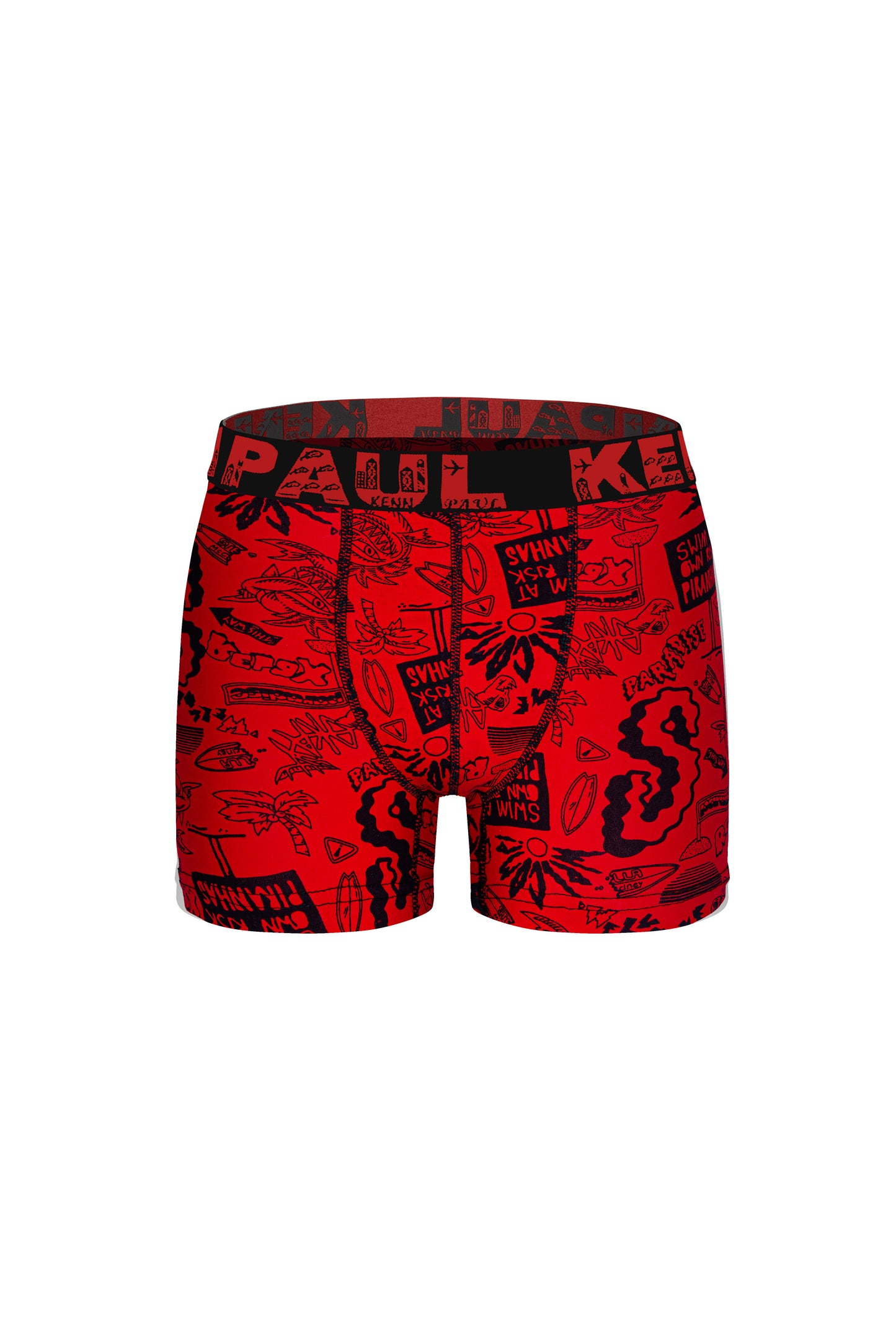 Kenn Paul - Dynamic Prints Boxer Briefs (3 Boxers in One Box)