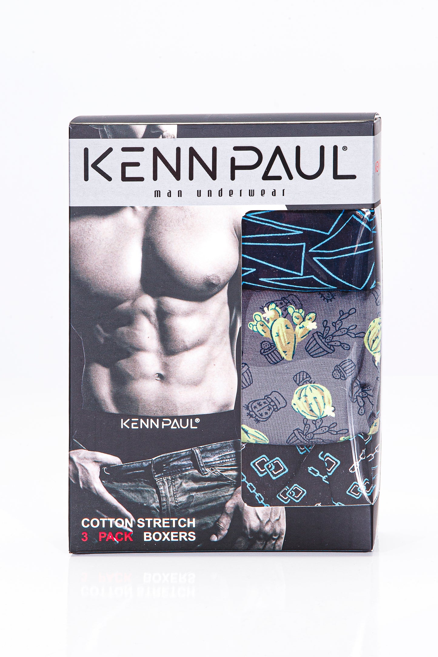 Kenn Paul - Nature-Inspired Boxer Briefs (3 Boxers in One Box)